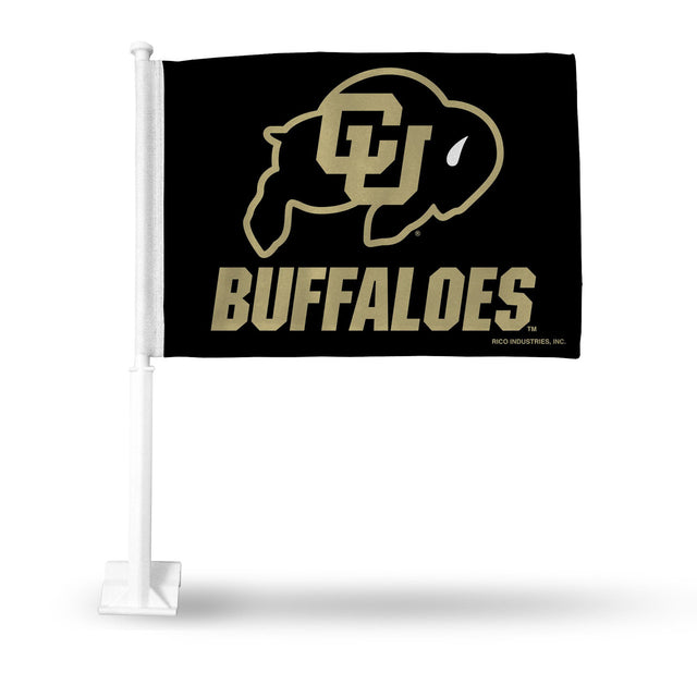 Coche con la bandera de los Colorado Buffaloes