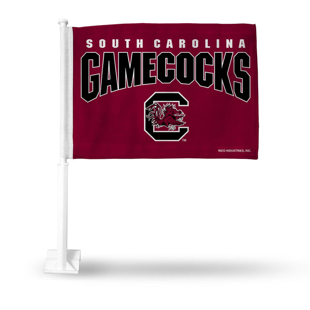 Automóvil con la bandera de los Gamecocks de Carolina del Sur