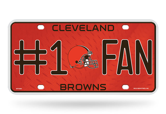 Placa de matrícula n.° 1 de los Cleveland Browns