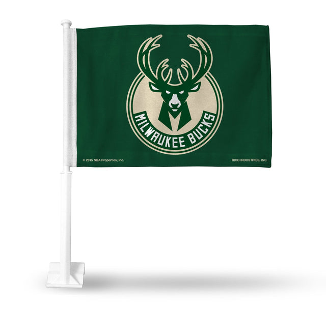 Milwaukee Bucks Flag Car