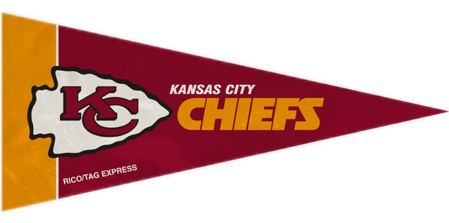 Juego de banderines de los Kansas City Chiefs en miniatura de 8 piezas