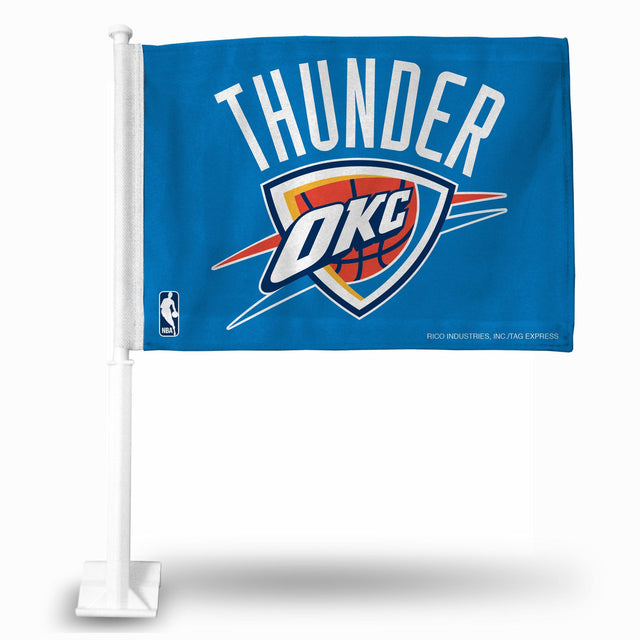 Oklahoma City Thunder Flag Car