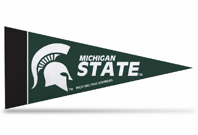 Juego de banderines de los Spartans de Michigan State, 8 piezas en miniatura