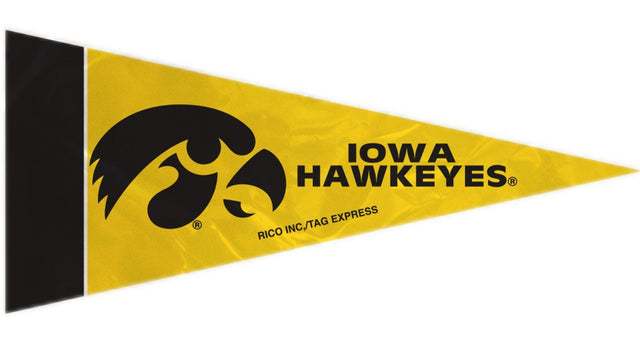 Juego de banderines de Iowa Hawkeyes en miniatura de 8 piezas