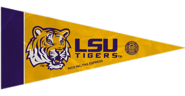 Juego de banderines de LSU Tigers en miniatura de 8 piezas