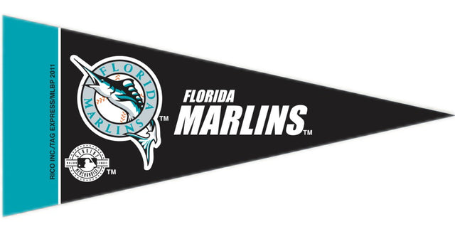 Miami Marlins Pennant Set Mini 8 Piece Florida Throwback