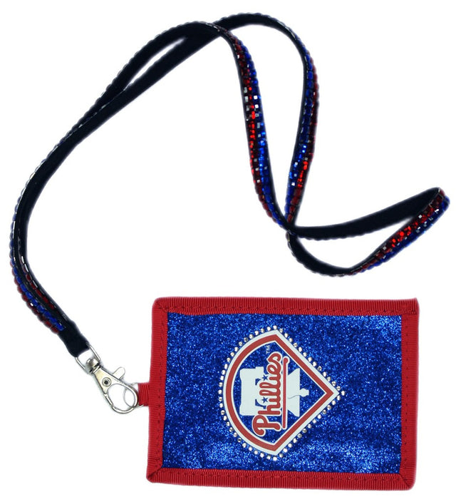 Philadelphia Phillies Wallet Beaded Lanyard Style