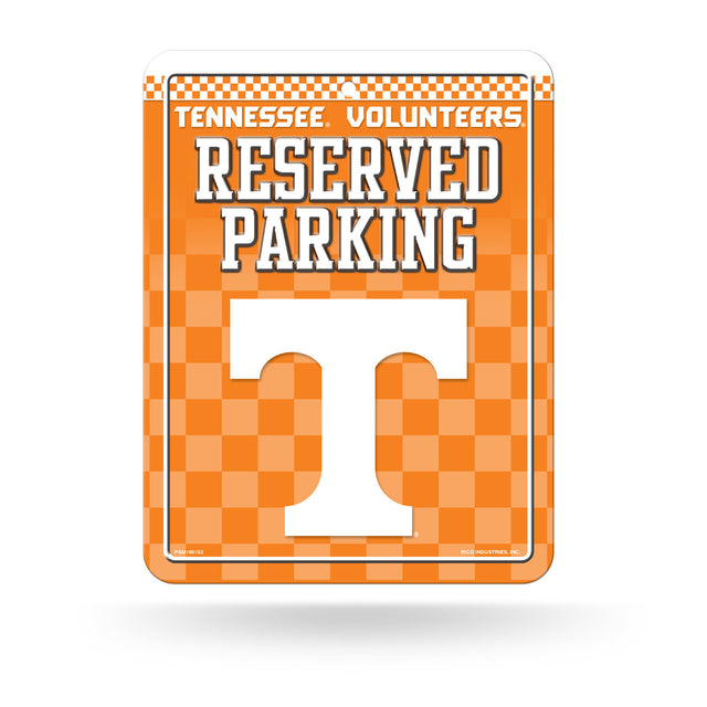 Letrero de metal para estacionamiento de Tennessee Volunteers