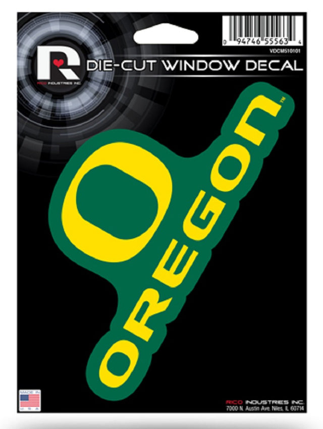 Oregon Ducks Die-Cut Decal Medium Rico