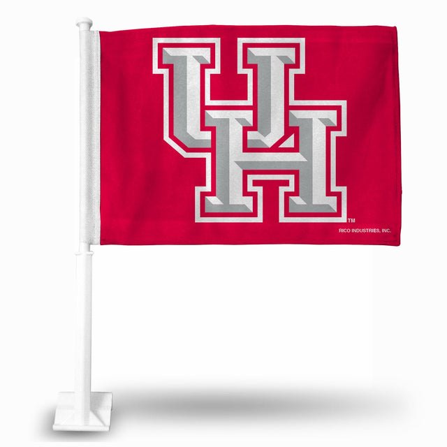 Coche con la bandera de los Houston Cougars