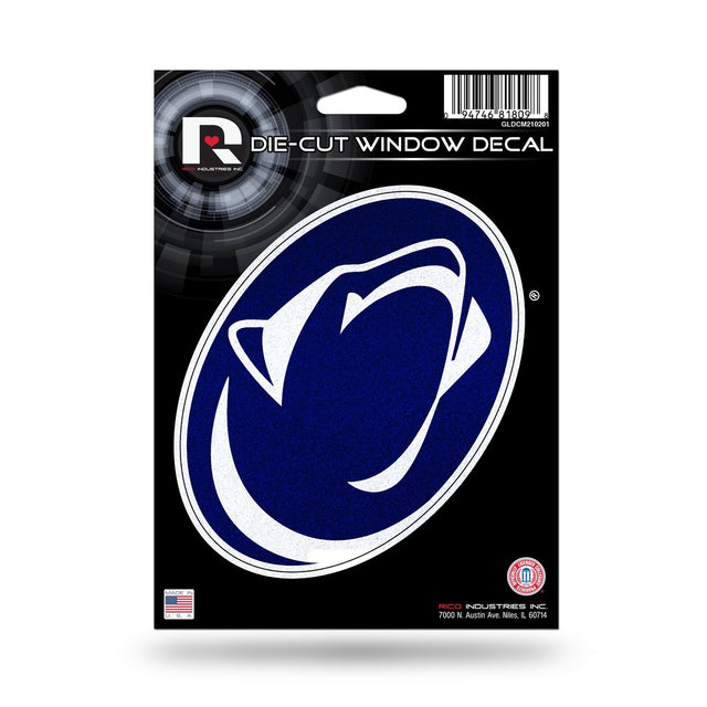 Penn State Nittany Lions Decal 5.5x5 Die Cut Bling