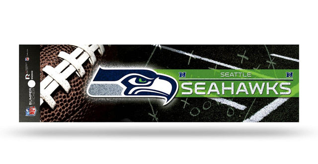 Adhesivo para parachoques con purpurina de los Seattle Seahawks