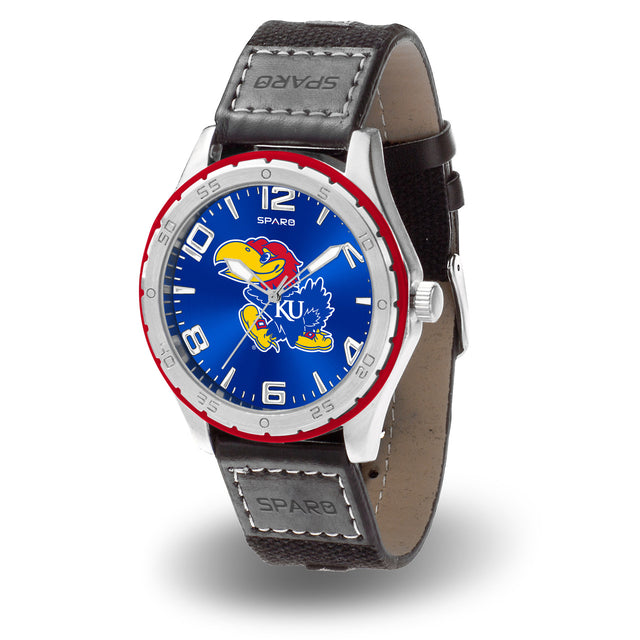 Reloj estilo Gambit para hombre de los Kansas Jayhawks