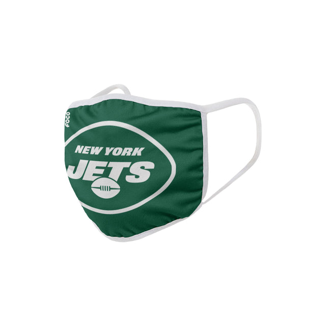 Funda protectora facial con logotipo grande de los New York Jets