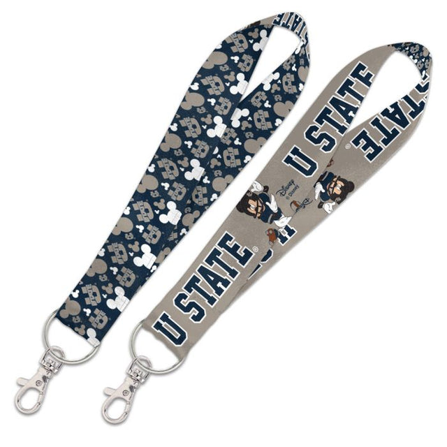 Utah State Aggies / Disney Lanyard Key Strap 1"