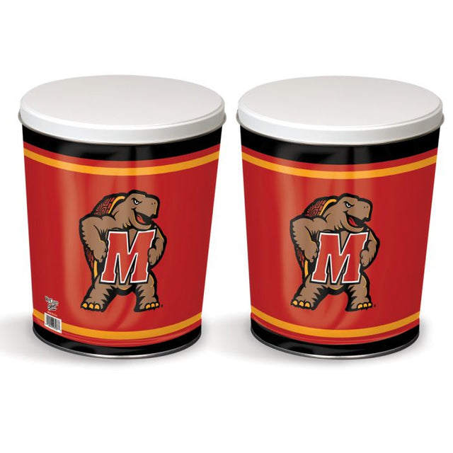 Maryland Terrapins Gift Tin tapered 3 gallon