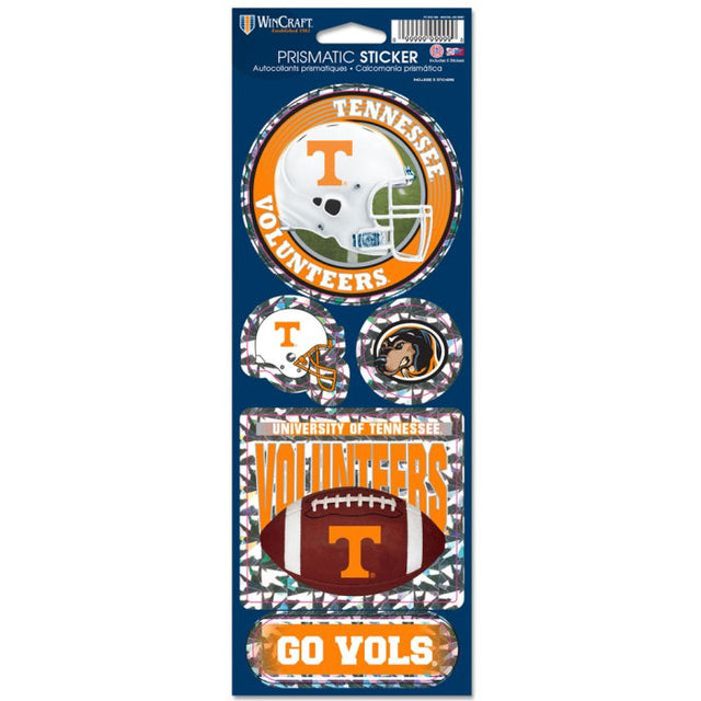 Tennessee Volunteers Prismatic Decal 4" x 11"