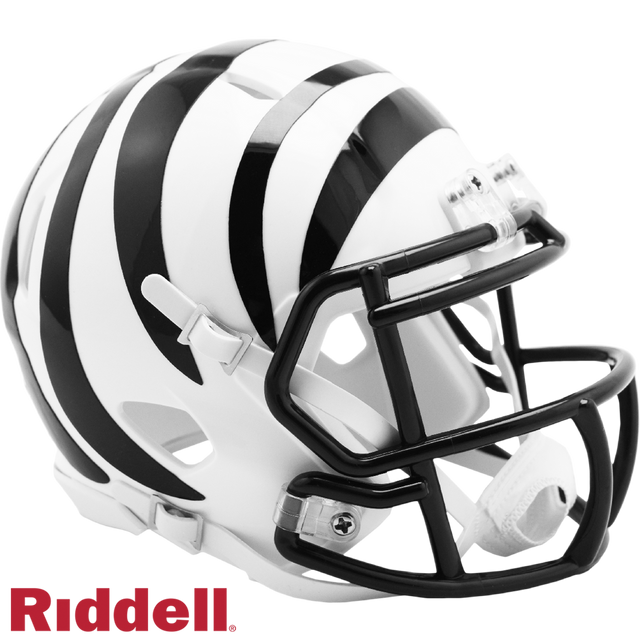 辛辛那提猛虎队头盔 Riddell 复制品迷你速度款场上替补