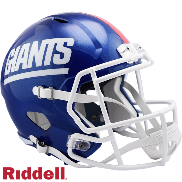 纽约巨人队头盔 Riddell 复制品 全尺寸 Speed Style Color Rush