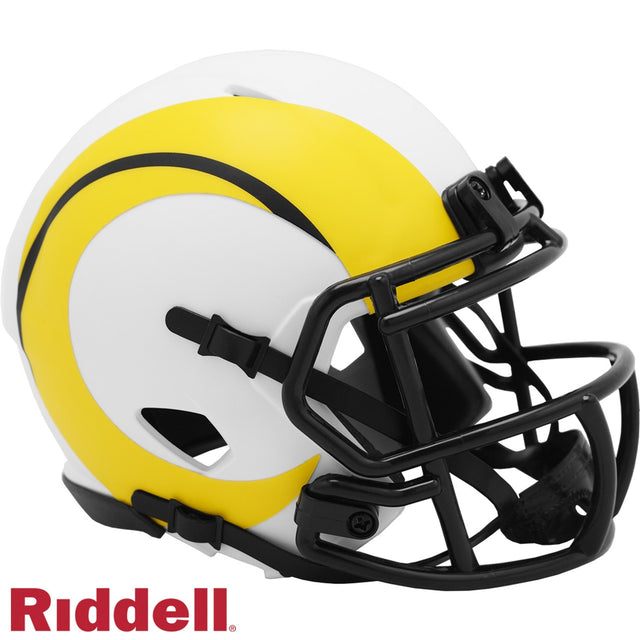 洛杉矶公羊队头盔 Riddell 复制品迷你速度款月食版