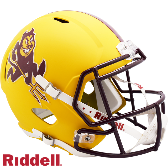 Réplica de casco Riddell de tamaño completo de los Arizona State Sun Devils Speed Style Sparky