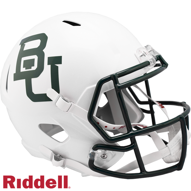 Réplica de casco Riddell de los Baylor Bears en tamaño completo y estilo Speed