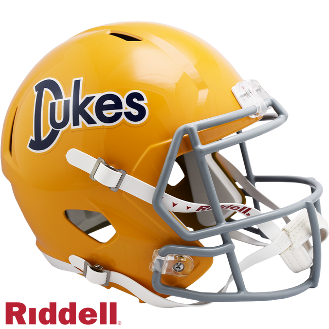 James Madison Dukes 头盔 Riddell 复制品 全尺寸 速度风格 复古