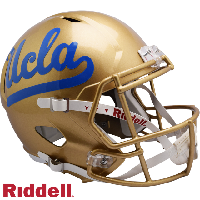 加州大学洛杉矶分校 Bruins 头盔 Riddell 复制品 全尺寸 Speed Style