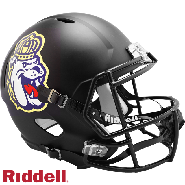 James Madison Dukes 头盔 Riddell 复制品 全尺寸 Speed Style