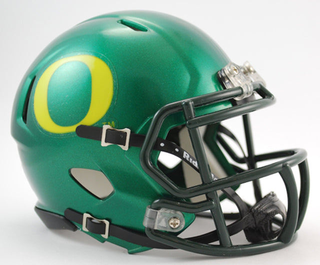 Réplica del casco de los Oregon Ducks Riddell Mini Speed ​​Style