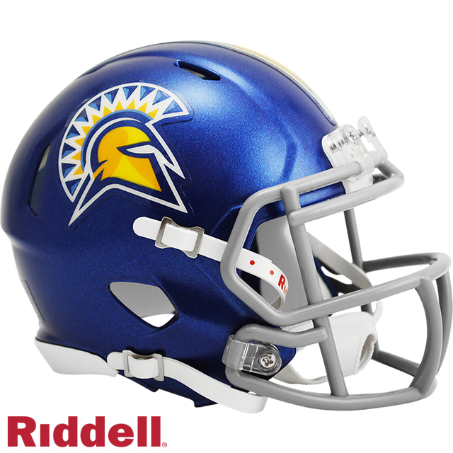 Réplica de casco mini Speed ​​Style de los Spartans de San José State de Riddell