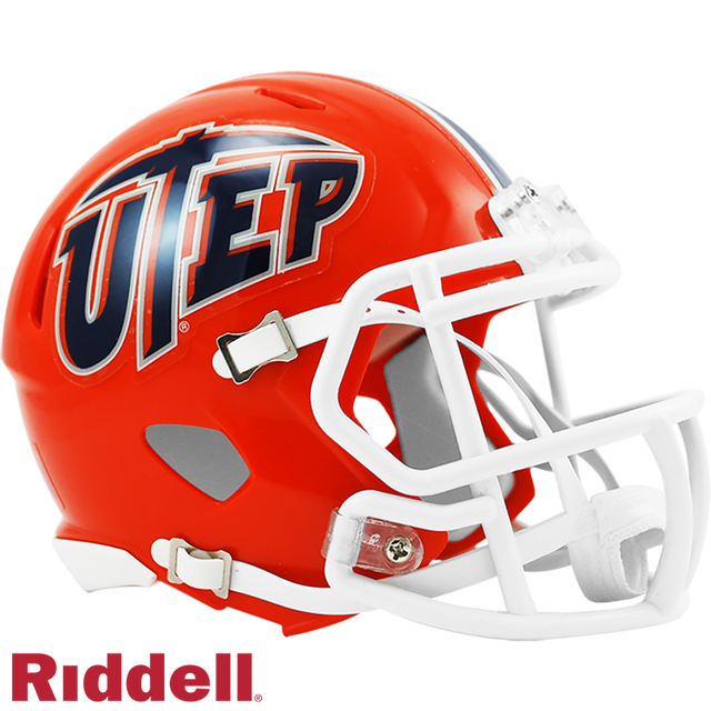 UTEP 矿工头盔 Riddell 复制品迷你速度款