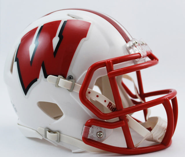 Casco Speed ​​Mini de Wisconsin Badgers