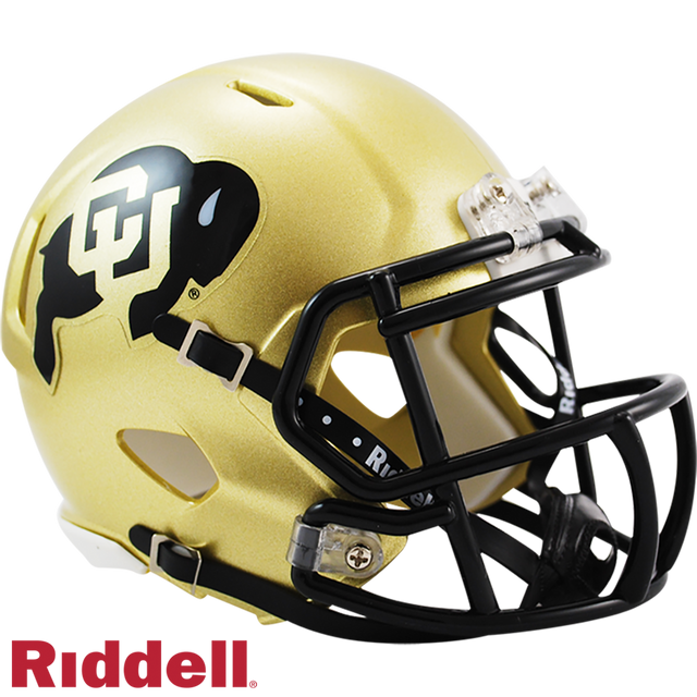 Réplica de casco de los Colorado Buffaloes de Riddell en miniatura