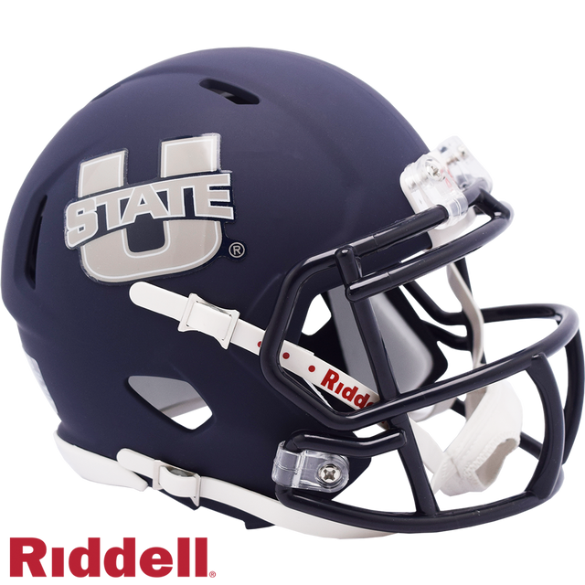 Utah State Aggies Helmet Riddell Replica Mini Speed Style