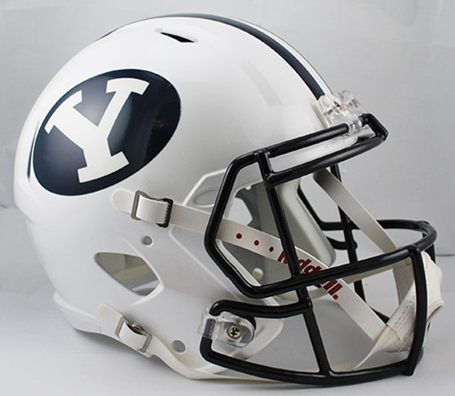 BYU Cougars 豪华复制品速度头盔