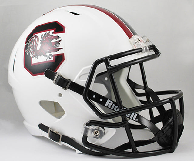 Réplica de casco de los South Carolina Gamecocks de Riddell, tamaño completo, estilo Speed