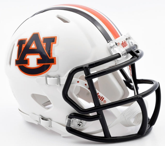 Auburn Tigers Speed Mini Helmet Chrome Decal