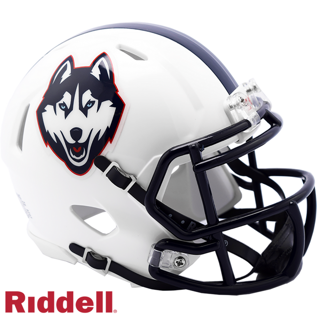 Réplica del casco Riddell Mini Speed ​​Style de Connecticut Huskies