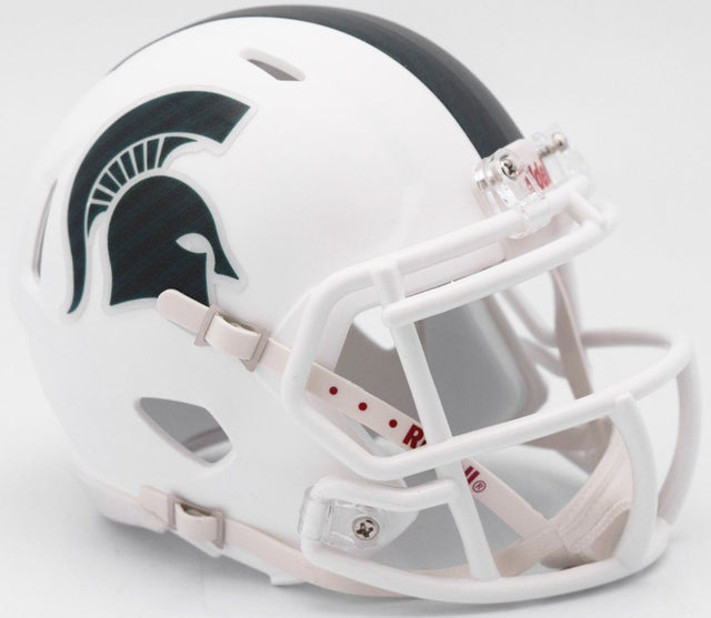 Casco Michigan State Spartans Riddell réplica Mini Speed ​​Style 2017 alternativo