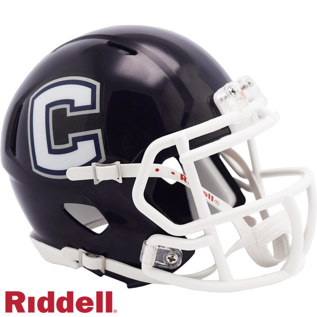 Réplica de casco Mini Speed ​​Style Block C de Connecticut Huskies de Riddell