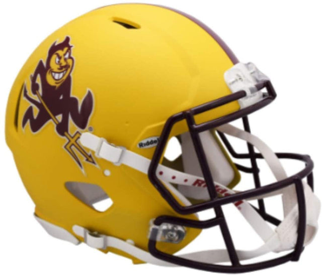 Réplica de casco Mini Speed ​​Style Sparky de Arizona State Sun Devils de Riddell