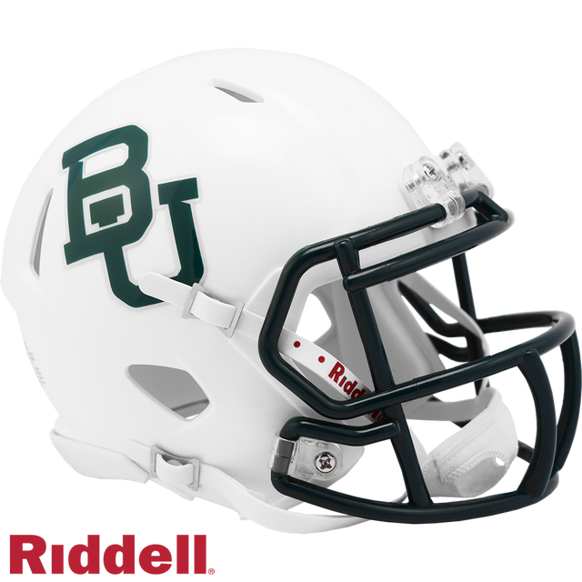 Réplica del casco de los Baylor Bears Riddell Mini Speed ​​Style