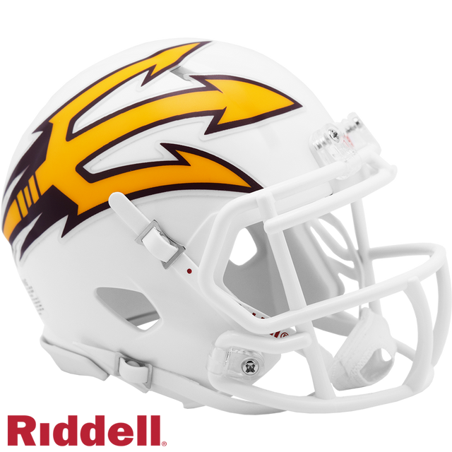 Arizona State Sun Devils Helmet Riddell Replica Mini Speed Style White