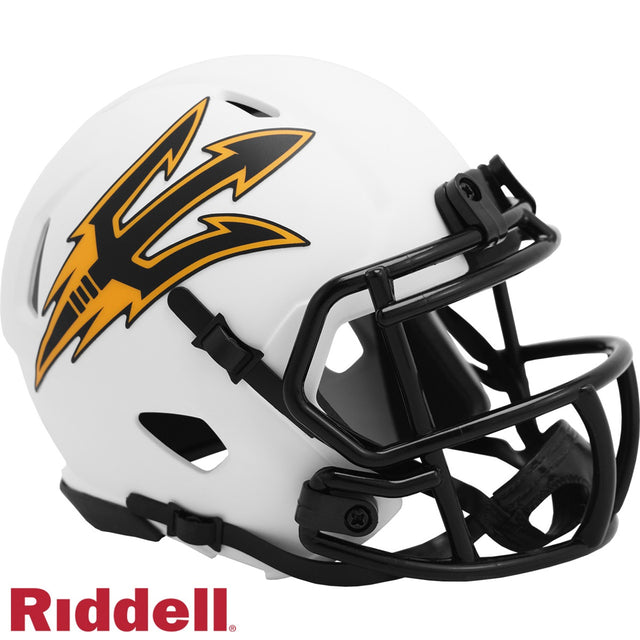 Réplica de casco Arizona State Sun Devils Riddell Mini Speed ​​Style Lunar Eclipse Alternate