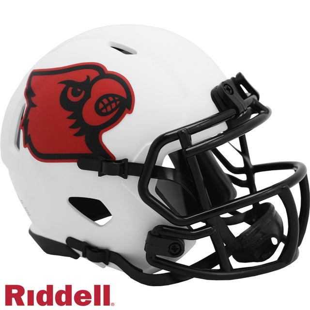 Réplica de casco de los Louisville Cardinals Riddell Mini Speed ​​Style Lunar Eclipse Alternate