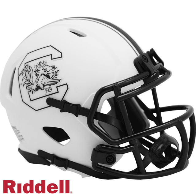 Réplica de casco de los South Carolina Gamecocks Riddell Mini Speed ​​Style Lunar Eclipse Alternate