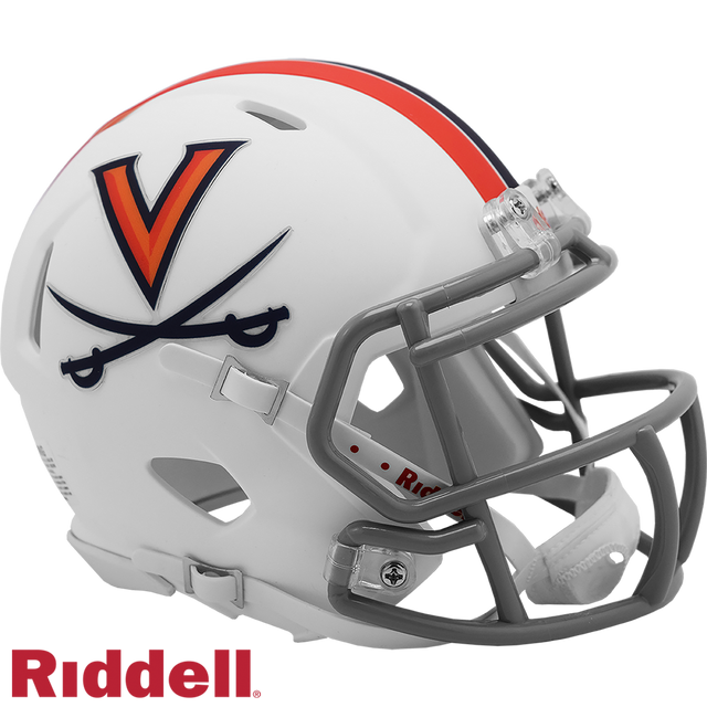 Réplica de casco de los Virginia Cavaliers Riddell Mini Speed ​​Style