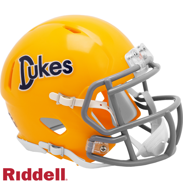 James Madison Dukes 头盔 Riddell 复制品 迷你 Speed Style 复古款