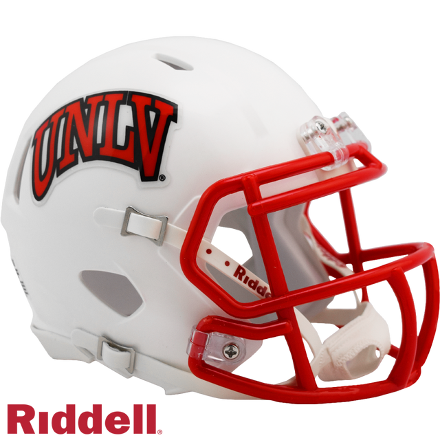 UNLV Runnin' Rebels 头盔 Riddell 复制品迷你 Speed Style